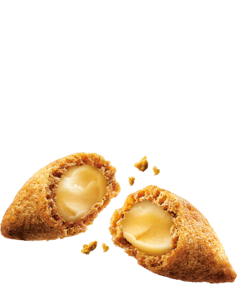 Happy Life Nomchies Cheese  - Ropogós jutalomfalat krémes töltelékkel – sajtos ízben - 150 gr