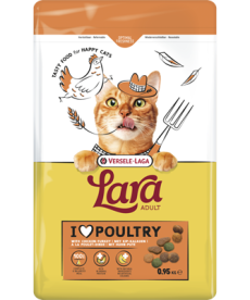 LARA - Adult with Chicken-Turkey - csirkés és pulykás falatok felnőtt macskáknak - 950 gr