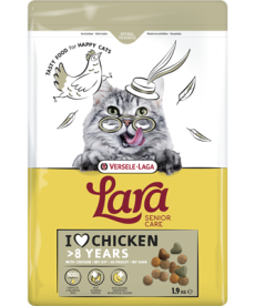LARA - Senior Care with Chicken - Ízletes csirkés falatok idős macskáknak - 1.9 kg