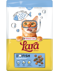 LARA - Adult with Salmon - Ízletes lazacos falatok felnőtt macskáknak - 1.9 kg