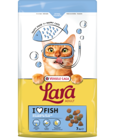 LARA - Adult with Salmon - Ízletes lazacos falatok felnőtt macskáknak - 7kg