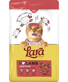 LARA - Adult with Lamb - Ízletes bárányos falatok felnőtt macskáknak 950 gr