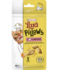 LARA - Pillows with Cheese Happy Vibes Treats - Ízletes jutalomfalatok boldog cicáknak! Sajtos párnácskák...60 gr