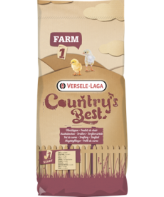 Versele Laga Country's Best FARM 1 crumble indító morzsa az első 10 napra kokcidisztatikummal 20 kg