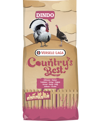 Country's Best DINDO 2.1 pellet nevelő pulykatáp 4 - 8 hetes korig - kokcidiosztatikummal 20kg