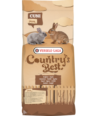 Country's Best Cuni Top PURE intenzív nyúltáp - ideális természetes tenyésztéshez - 20kg